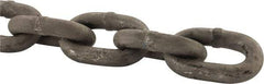 Peerless Chain - 4500 Lbs. Load Capacity, Carbon Steel Proof Coil Chain - 3 Grade, 1.509 Inch Inside Long x 0.819 Inch Inside Wide - Industrial Tool & Supply