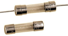 Ferraz Shawmut - 250 VAC, 1.6 Amp, Fast-Acting Miniature Glass Fuse - Clip Mount, 20mm OAL, 5mm Diam - Industrial Tool & Supply