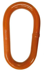 CM - Alloy Steel Pear Shape Master Link - 1-1/4" Diameter, 31,300 Lb Load Limit - Industrial Tool & Supply