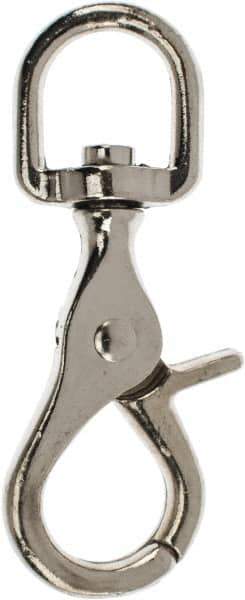 Value Collection - 3-3/4" Long Swivel Eye Trigger Snap - Zinc Alloy with 3/4" Snap Opening - Industrial Tool & Supply