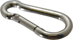 Value Collection - 2" Long All Purpose Snap - Stainless Steel with 1/4" Snap Opening - Industrial Tool & Supply