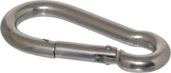 Value Collection - 3-9/16" Long All Purpose Snap - Stainless Steel with 1/2" Snap Opening - Industrial Tool & Supply
