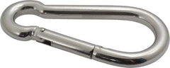 Value Collection - 4-3/4" Long All Purpose Snap - Stainless Steel with 11/16" Snap Opening - Industrial Tool & Supply