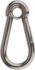 Value Collection - 2-3/4" Long All Purpose Snap - Stainless Steel with 3/8" Snap Opening - Industrial Tool & Supply