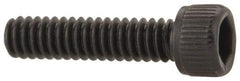 Unbrako - #2-56 UNC Hex Socket Drive, Socket Cap Screw - Alloy Steel, Black Oxide Finish, 3/8" Length Under Head - Industrial Tool & Supply