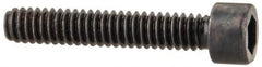 Unbrako - #2-56 UNC Hex Socket Drive, Socket Cap Screw - Alloy Steel, Black Oxide Finish, 1/2" Length Under Head - Industrial Tool & Supply