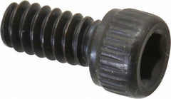 Unbrako - #4-40 UNC Hex Socket Drive, Socket Cap Screw - Alloy Steel, Black Oxide Finish, 1/4" Length Under Head - Industrial Tool & Supply