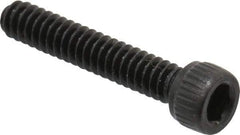 Unbrako - #4-40 UNC Hex Socket Drive, Socket Cap Screw - Alloy Steel, Black Oxide Finish, 5/8" Length Under Head - Industrial Tool & Supply