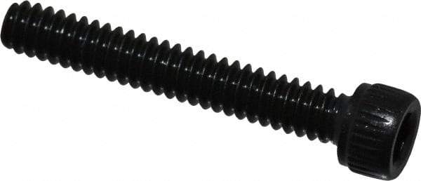Unbrako - #4-40 UNC Hex Socket Drive, Socket Cap Screw - Alloy Steel, Black Oxide Finish, 3/4" Length Under Head - Industrial Tool & Supply