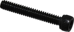 Unbrako - #4-40 UNC Hex Socket Drive, Socket Cap Screw - Alloy Steel, Black Oxide Finish, 3/4" Length Under Head - Industrial Tool & Supply