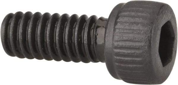 Unbrako - #5-40 UNC Hex Socket Drive, Socket Cap Screw - Alloy Steel, Black Oxide Finish, 5/16" Length Under Head - Industrial Tool & Supply
