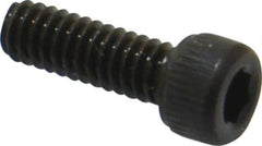 Unbrako - #5-40 UNC Hex Socket Drive, Socket Cap Screw - Alloy Steel, Black Oxide Finish, 3/8" Length Under Head - Industrial Tool & Supply