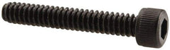 Unbrako - #6-32 UNC Hex Socket Drive, Socket Cap Screw - Alloy Steel, Black Oxide Finish, 7/8" Length Under Head - Industrial Tool & Supply