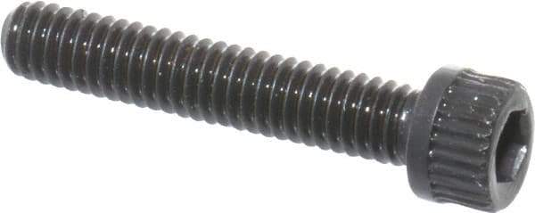 Unbrako - #6-40 UNF Hex Socket Drive, Socket Cap Screw - Alloy Steel, Black Oxide Finish, 3/4" Length Under Head - Industrial Tool & Supply