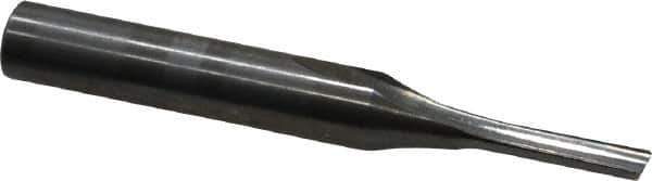 Onsrud - 1/8" Diam, 1/4" Shank Diam, 1/2" Length of Cut, 1 Flute Single Edge Straight Router Bit - 2" Overall Length, Right Hand Cut, Solid Carbide - Industrial Tool & Supply