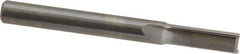 Onsrud - 1/4" Diam, 1/4" Shank Diam, 3/4" Length of Cut, 2 Flute Double Edge Straight Router Bit - 2-1/2" Overall Length, Right Hand Cut, Solid Carbide - Industrial Tool & Supply