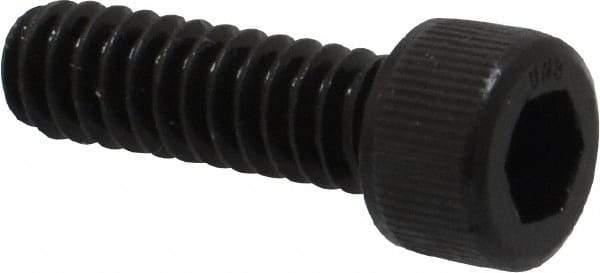 Unbrako - #10-24 UNC Hex Socket Drive, Socket Cap Screw - Alloy Steel, Black Oxide Finish, 5/8" Length Under Head - Industrial Tool & Supply