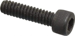 Unbrako - #10-24 UNC Hex Socket Drive, Socket Cap Screw - Alloy Steel, Black Oxide Finish, 3/4" Length Under Head - Industrial Tool & Supply