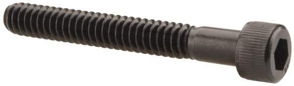 Unbrako - #10-24 UNC Hex Socket Drive, Socket Cap Screw - Alloy Steel, Black Oxide Finish, 1-1/2" Length Under Head - Industrial Tool & Supply
