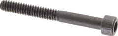 Unbrako - #10-24 UNC Hex Socket Drive, Socket Cap Screw - Alloy Steel, Black Oxide Finish, 1-3/4" Length Under Head - Industrial Tool & Supply