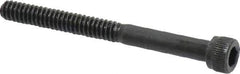 Unbrako - #10-24 UNC Hex Socket Drive, Socket Cap Screw - Alloy Steel, Black Oxide Finish, 2" Length Under Head - Industrial Tool & Supply