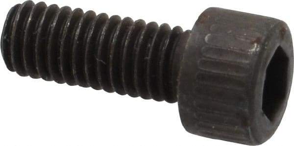 Unbrako - #10-32 UNF Hex Socket Drive, Socket Cap Screw - Alloy Steel, Black Oxide Finish, 1/2" Length Under Head - Industrial Tool & Supply