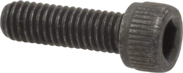 Unbrako - #10-32 UNF Hex Socket Drive, Socket Cap Screw - Alloy Steel, Black Oxide Finish, 5/8" Length Under Head - Industrial Tool & Supply