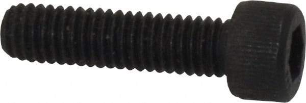 Unbrako - #10-32 UNF Hex Socket Drive, Socket Cap Screw - Alloy Steel, Black Oxide Finish, 3/4" Length Under Head - Industrial Tool & Supply