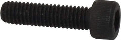 Unbrako - #10-32 UNF Hex Socket Drive, Socket Cap Screw - Alloy Steel, Black Oxide Finish, 3/4" Length Under Head - Industrial Tool & Supply
