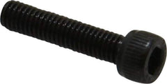 Unbrako - #10-32 UNF Hex Socket Drive, Socket Cap Screw - Alloy Steel, Black Oxide Finish, 7/8" Length Under Head - Industrial Tool & Supply
