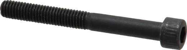 Unbrako - #10-32 UNF Hex Socket Drive, Socket Cap Screw - Alloy Steel, Black Oxide Finish, 1-3/4" Length Under Head - Industrial Tool & Supply