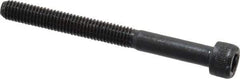 Unbrako - #10-32 UNF Hex Socket Drive, Socket Cap Screw - Alloy Steel, Black Oxide Finish, 2" Length Under Head - Industrial Tool & Supply