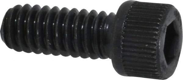 Unbrako - 1/4-20 UNC Hex Socket Drive, Socket Cap Screw - Alloy Steel, Black Oxide Finish, 5/8" Length Under Head - Industrial Tool & Supply