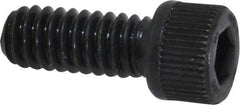 Unbrako - 1/4-20 UNC Hex Socket Drive, Socket Cap Screw - Alloy Steel, Black Oxide Finish, 5/8" Length Under Head - Industrial Tool & Supply