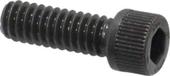 Unbrako - 1/4-20 UNC Hex Socket Drive, Socket Cap Screw - Alloy Steel, Black Oxide Finish, 3/4" Length Under Head - Industrial Tool & Supply