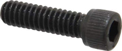 Unbrako - 1/4-20 UNC Hex Socket Drive, Socket Cap Screw - Alloy Steel, Black Oxide Finish, 7/8" Length Under Head - Industrial Tool & Supply