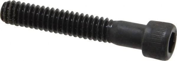 Unbrako - 1/4-20 UNC Hex Socket Drive, Socket Cap Screw - Alloy Steel, Black Oxide Finish, 1-1/2" Length Under Head - Industrial Tool & Supply