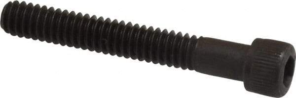 Unbrako - 1/4-20 UNC Hex Socket Drive, Socket Cap Screw - Alloy Steel, Black Oxide Finish, 1-3/4" Length Under Head - Industrial Tool & Supply