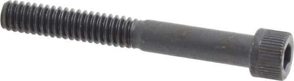 Unbrako - 1/4-20 UNC Hex Socket Drive, Socket Cap Screw - Alloy Steel, Black Oxide Finish, 2" Length Under Head - Industrial Tool & Supply