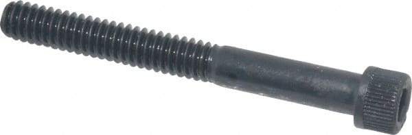 Unbrako - 1/4-20 UNC Hex Socket Drive, Socket Cap Screw - Alloy Steel, Black Oxide Finish, 2-1/4" Length Under Head - Industrial Tool & Supply