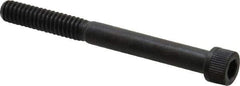 Unbrako - 1/4-20 UNC Hex Socket Drive, Socket Cap Screw - Alloy Steel, Black Oxide Finish, 2-1/2" Length Under Head - Industrial Tool & Supply