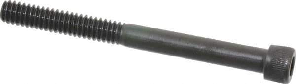 Unbrako - 1/4-20 UNC Hex Socket Drive, Socket Cap Screw - Alloy Steel, Black Oxide Finish, 2-3/4" Length Under Head - Industrial Tool & Supply