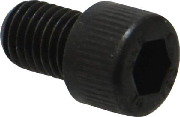 Unbrako - 1/4-28 UNF Hex Socket Drive, Socket Cap Screw - Alloy Steel, Black Oxide Finish, 3/8" Length Under Head - Industrial Tool & Supply