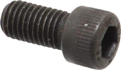 Unbrako - 1/4-28 UNF Hex Socket Drive, Socket Cap Screw - Alloy Steel, Black Oxide Finish, 1/2" Length Under Head - Industrial Tool & Supply