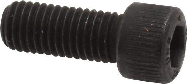 Unbrako - 1/4-28 UNF Hex Socket Drive, Socket Cap Screw - Alloy Steel, Black Oxide Finish, 5/8" Length Under Head - Industrial Tool & Supply