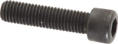 Unbrako - 1/4-28 UNF Hex Socket Drive, Socket Cap Screw - Alloy Steel, Black Oxide Finish, 1" Length Under Head - Industrial Tool & Supply