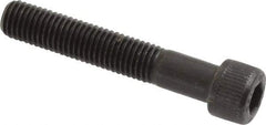Unbrako - 1/4-28 UNF Hex Socket Drive, Socket Cap Screw - Alloy Steel, Black Oxide Finish, 1-1/2" Length Under Head - Industrial Tool & Supply