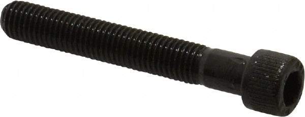 Unbrako - 1/4-28 UNF Hex Socket Drive, Socket Cap Screw - Alloy Steel, Black Oxide Finish, 1-3/4" Length Under Head - Industrial Tool & Supply