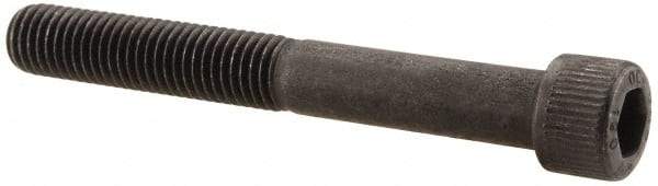 Unbrako - 1/4-28 UNF Hex Socket Drive, Socket Cap Screw - Alloy Steel, Black Oxide Finish, 2" Length Under Head - Industrial Tool & Supply