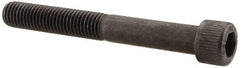 Unbrako - 1/4-28 UNF Hex Socket Drive, Socket Cap Screw - Alloy Steel, Black Oxide Finish, 2" Length Under Head - Industrial Tool & Supply